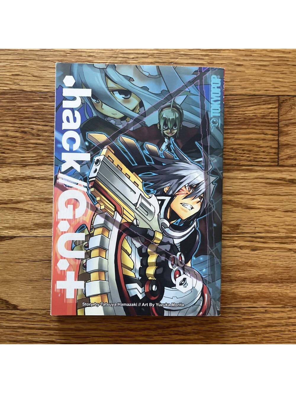 Dot Hack .Hack G.U. GU + Plus Volume 4 Manga English TokyoPop